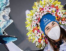 Petra Vlhová took advantage of home environment and seized the giant slalom