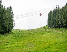 Skiing on the World Cup slopes 