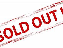 With an enormous interest in tickets, Jasna announces it's SOLD OUT!